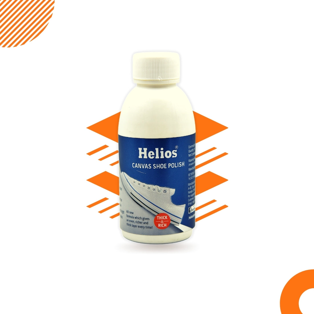 Helios Canvas Shoe Polish - 240 ML