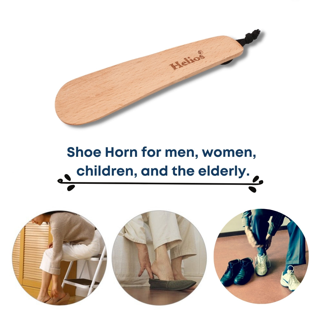 Helios Handmade Shoe Horn 6 Inch