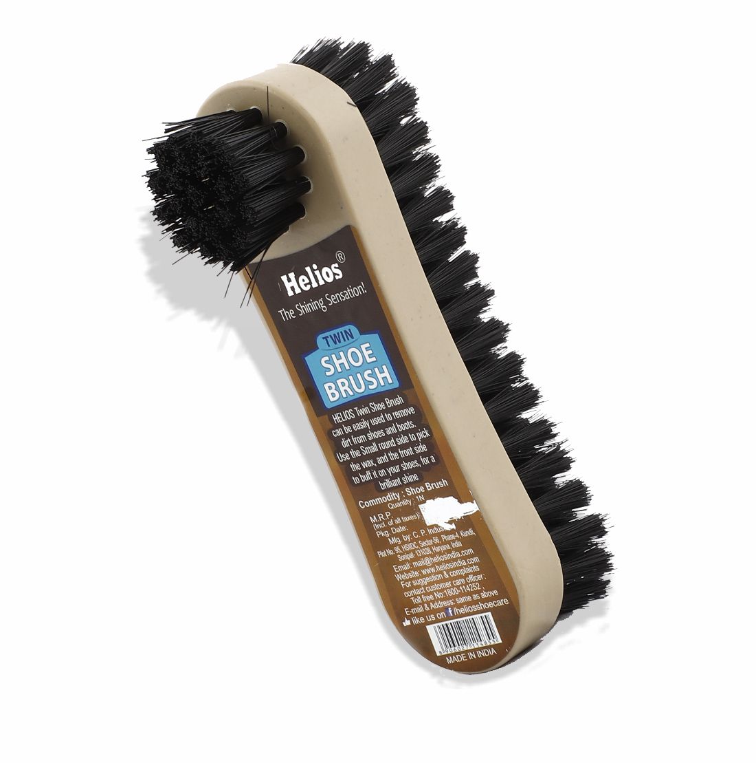 Helios 5.7 Inch Twin Shoe Brush