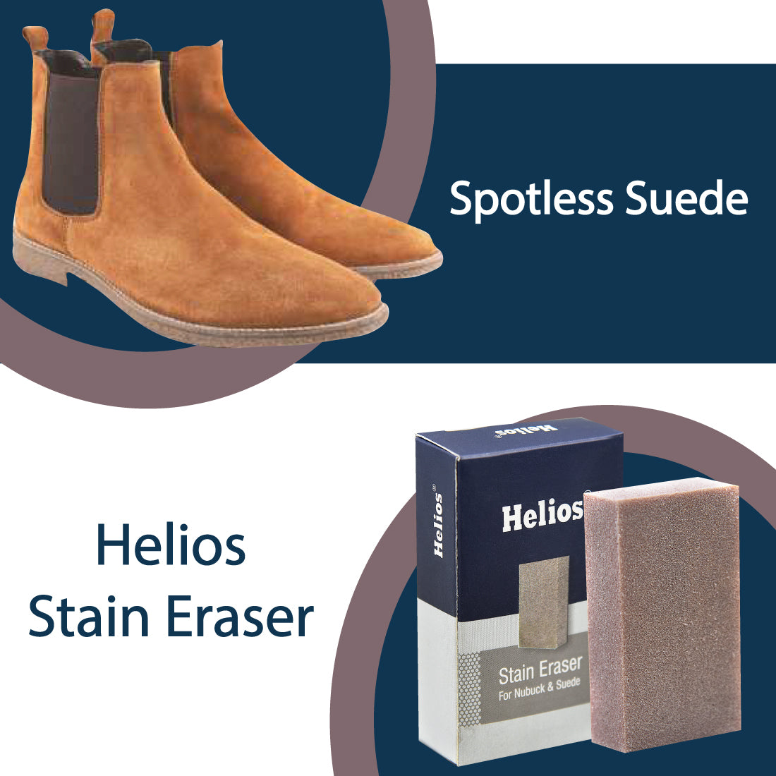 Eraser on sale on suede