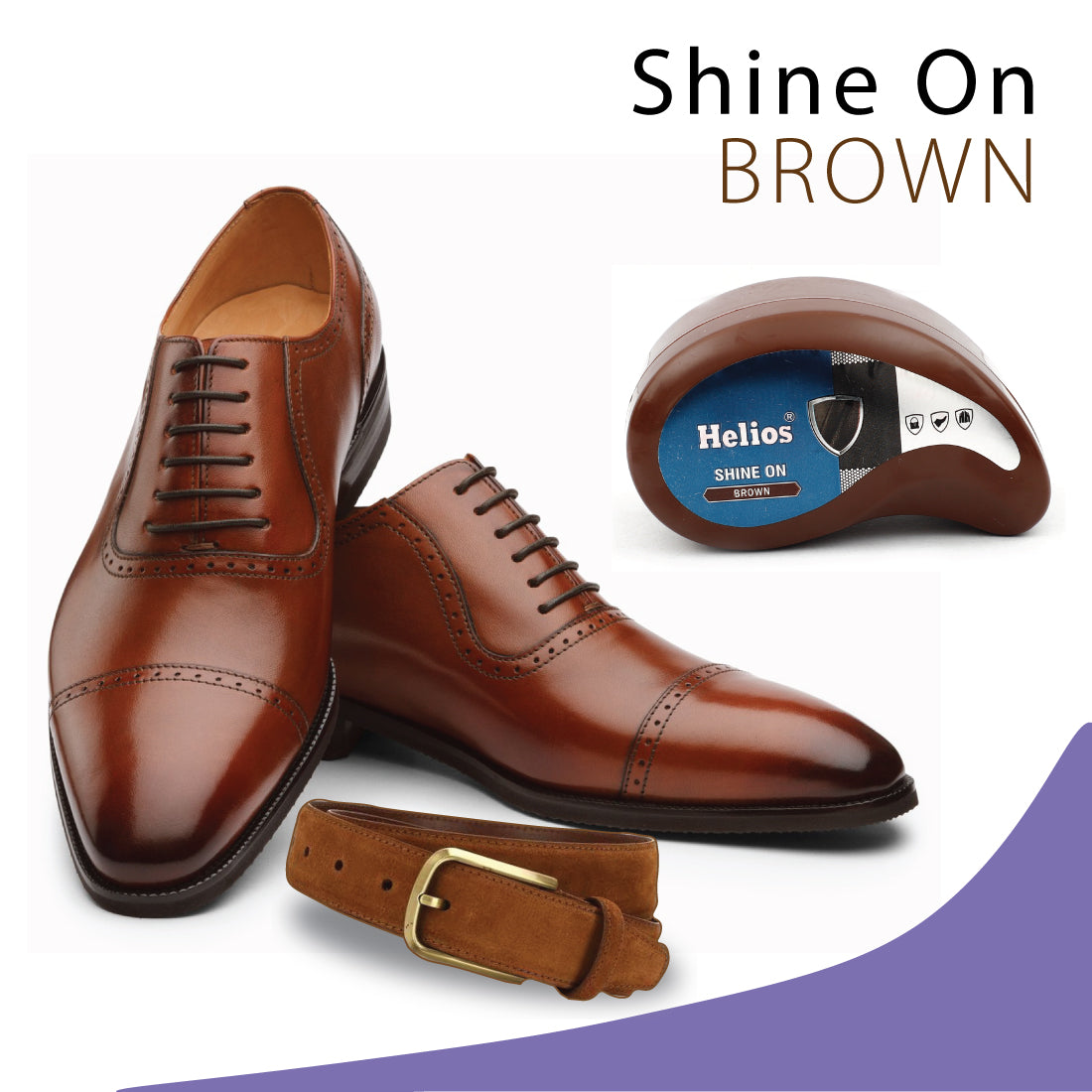 Helios Shine On | Shoe Polish | Shoe Shiner | Leather Shoe Shiner