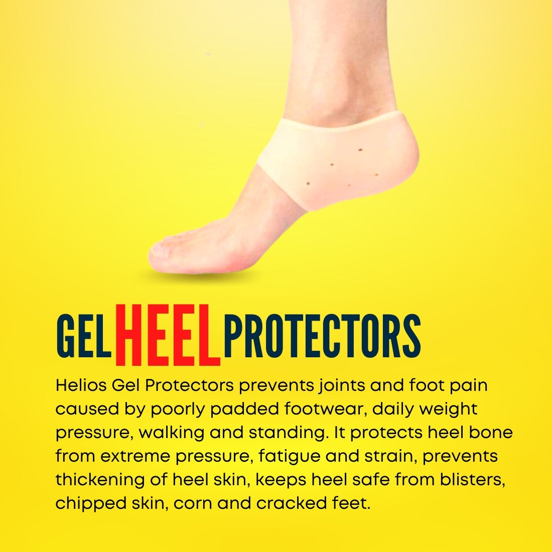 Helios Gel Heel Protectors | UNISEX | UNIVERSAL SIZE
