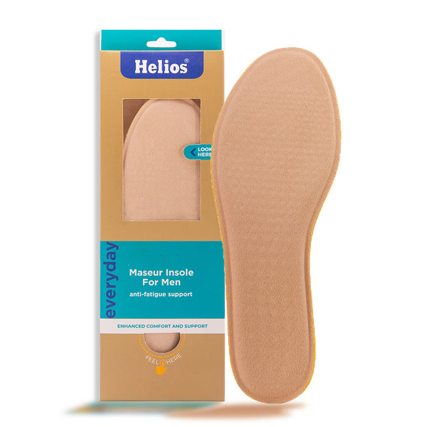 Helios Maseur Insole For Men - Size Trim To fit Size (6 to 11)