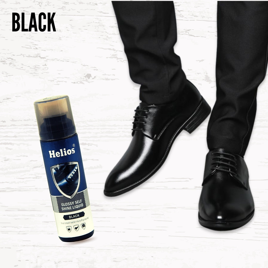 Helios Glossy Self Shine Liquid - 75 ML