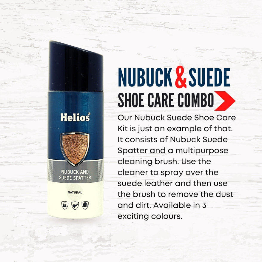 Helios Nubuck & Suede Shoe Care Combo