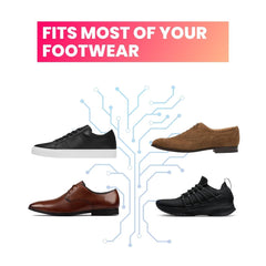 Helios Gel Insole for Flat Foot  FOR MEN (Trim to Fit SIZE 6-10)