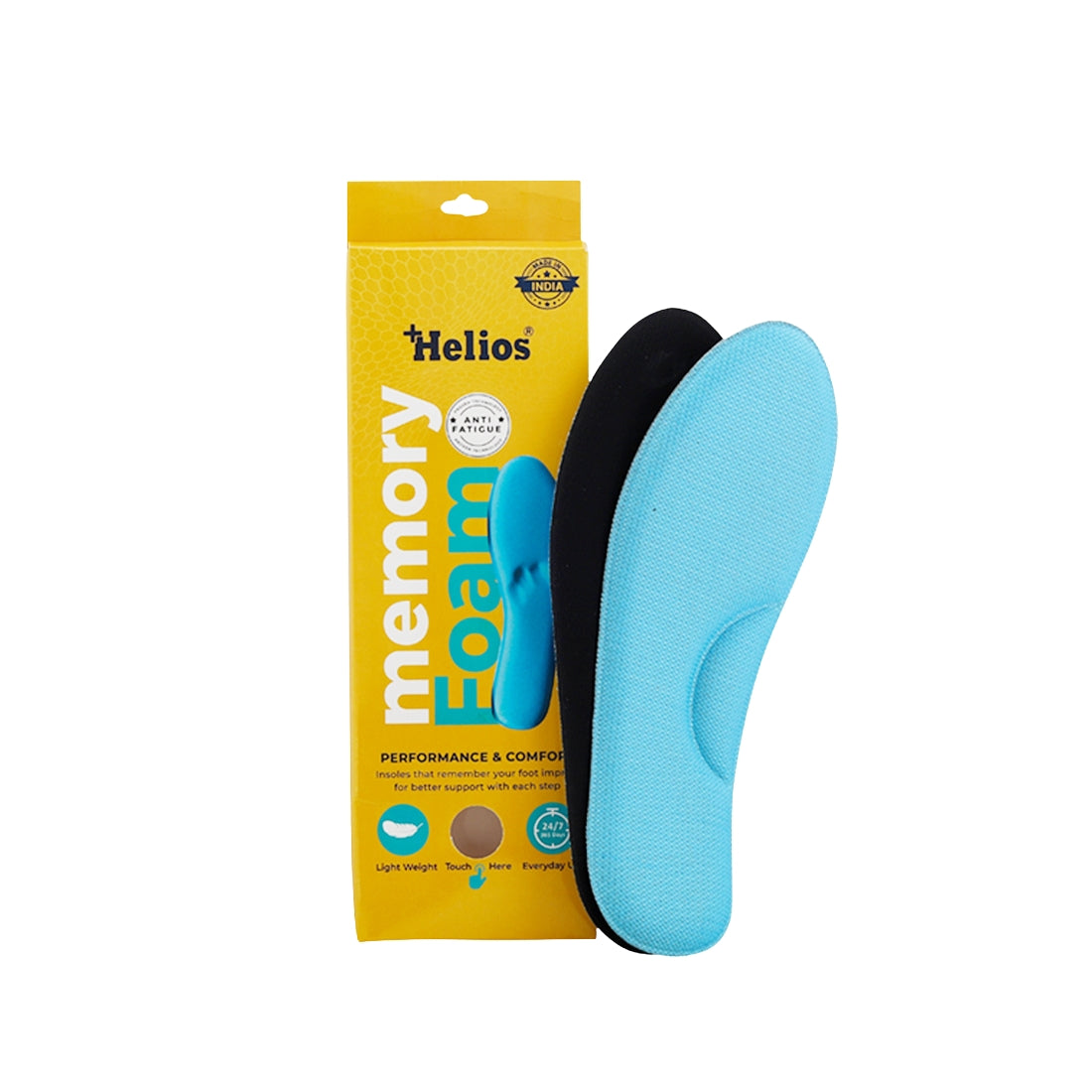 Helios Memory Foam Insole - Size 6-10 (Trim to Fit)