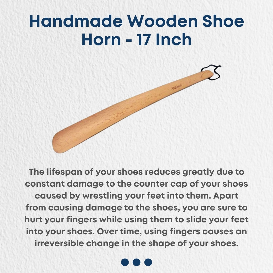 Helios Handmade Shoe Horn 17 Inch
